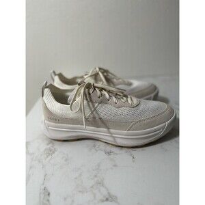 SOREL Women's ONA 503 LOW Sz 9.5 Sneaker Sea Salt/ Dark Stone 2008991-125 NEW